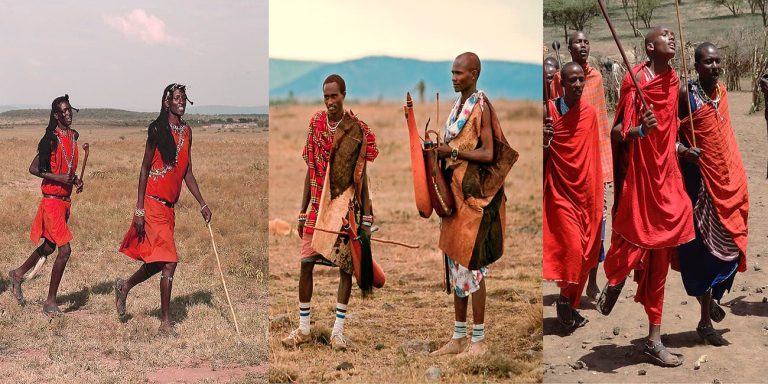 Guide trek safari à pied avec les Masaïs